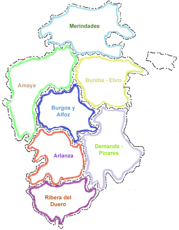 Comarcas de Burgos